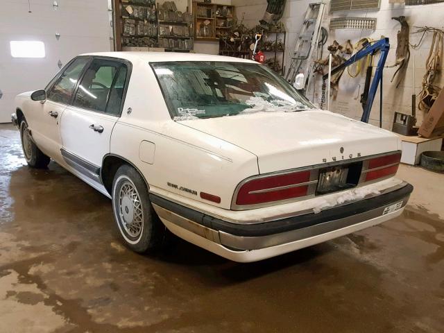 1G4CW53L7M1703864 - 1991 BUICK PARK AVENU WHITE photo 3