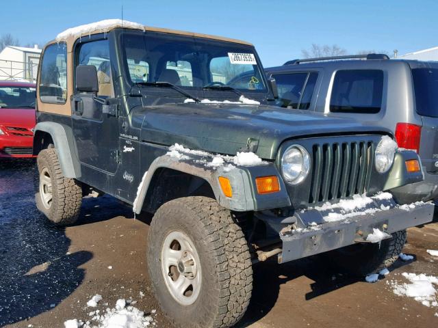 1J4FY19S0VP540499 - 1997 JEEP WRANGLER / GREEN photo 1