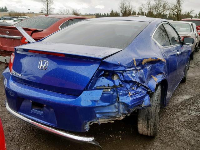 1HGCT1A34GA009129 - 2016 HONDA ACCORD LX- BLUE photo 4