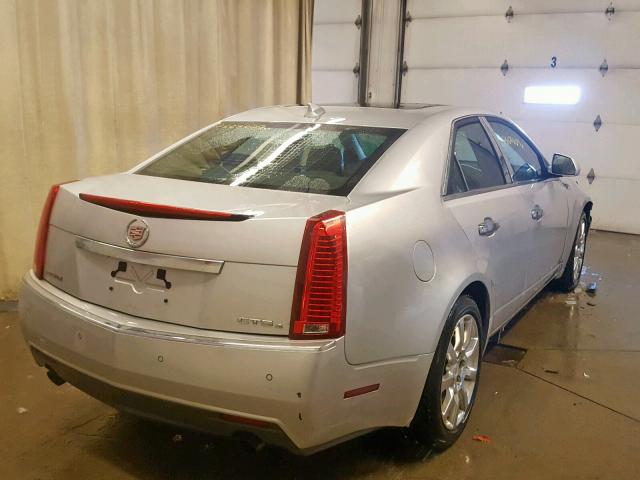 1G6DT57V090149418 - 2009 CADILLAC CTS HI FEA SILVER photo 4