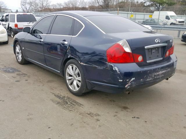 JNKAY01E36M101590 - 2006 INFINITI M35 BASE BLUE photo 3