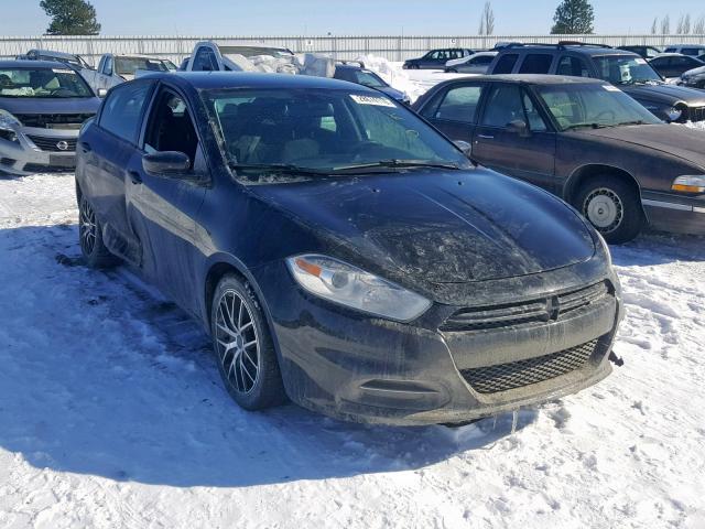 1C3CDFFA8GD822962 - 2016 DODGE DART SXT S BLACK photo 1