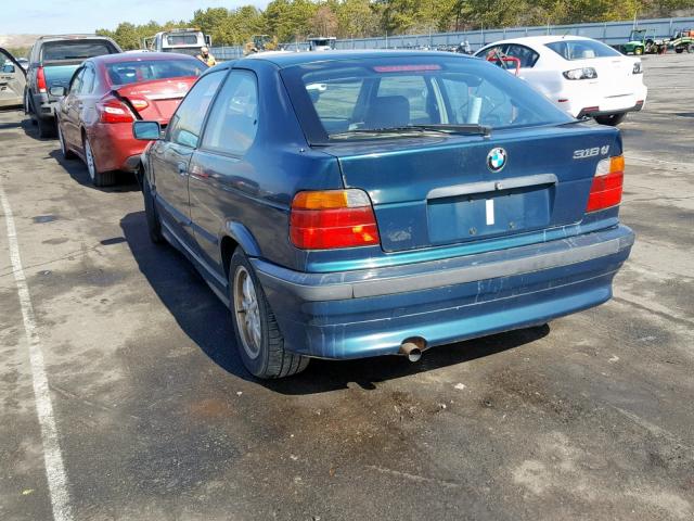 WBACG8322TAU36588 - 1996 BMW 318 TI AUT GREEN photo 3