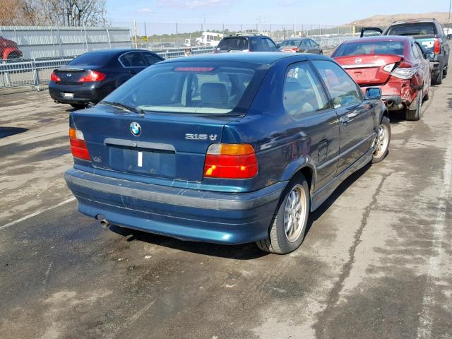 WBACG8322TAU36588 - 1996 BMW 318 TI AUT GREEN photo 4