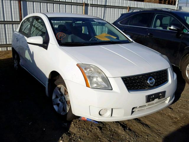 3N1AB61EX8L716644 - 2008 NISSAN SENTRA 2.0 WHITE photo 1