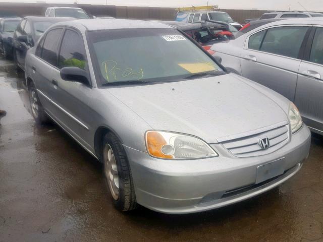 2HGES16241H613025 - 2001 HONDA CIVIC DX SILVER photo 1