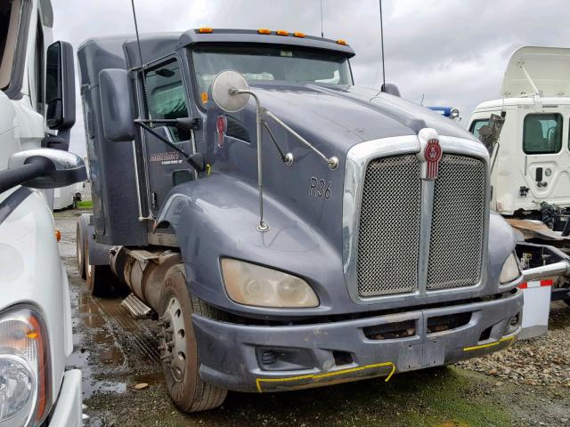 1XKAD79X6CJ332741 - 2012 KENWORTH CONSTRUCTI GRAY photo 1