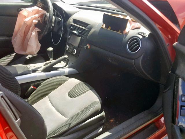 JM1FE17N140130202 - 2004 MAZDA RX8 RED photo 5