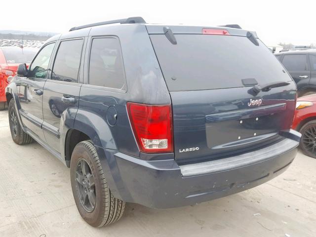 1J8GS48K57C538457 - 2007 JEEP GRAND CHER GRAY photo 3