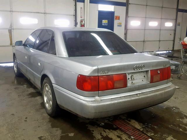 WAUGC84A9TN096870 - 1996 AUDI A6 2.8 QUA GRAY photo 3