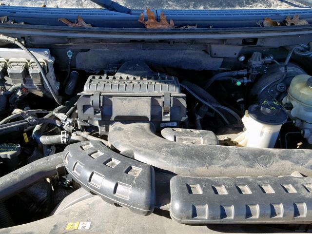 1FTPW12534KB96229 - 2004 FORD F150 SUPER GREEN photo 7