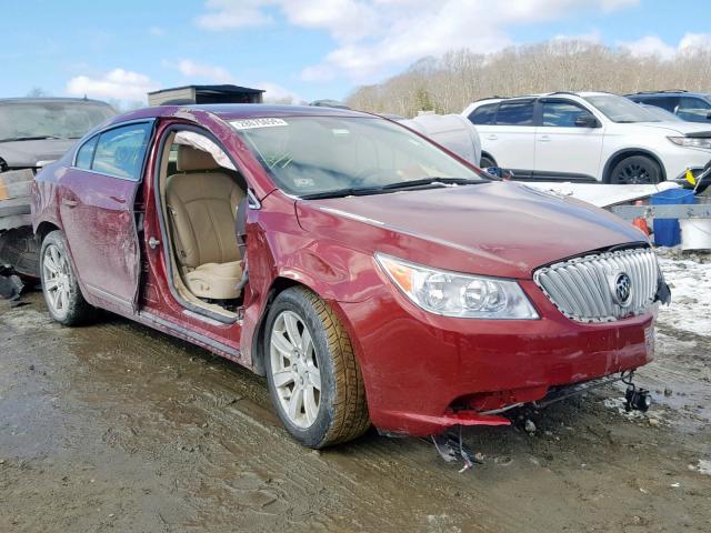 1G4GC5GG9AF127636 - 2010 BUICK LACROSSE C RED photo 1