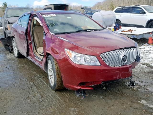 1G4GC5GG9AF127636 - 2010 BUICK LACROSSE C RED photo 9