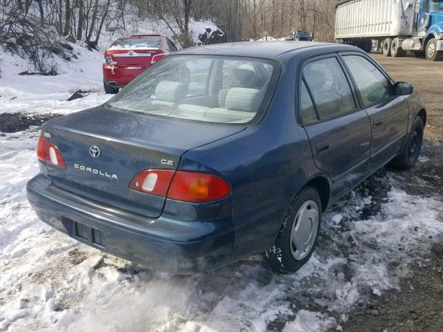 2T1BR12E0XC133273 - 1999 TOYOTA COROLLA VE GREEN photo 4