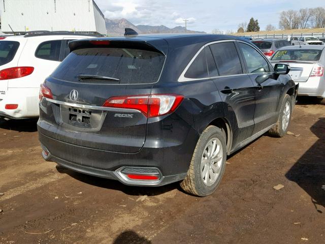 5J8TB3H38GL016156 - 2016 ACURA RDX BLACK photo 4