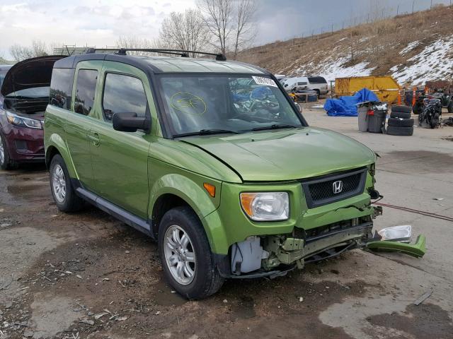 5J6YH28786L010723 - 2006 HONDA ELEMENT EX GREEN photo 1