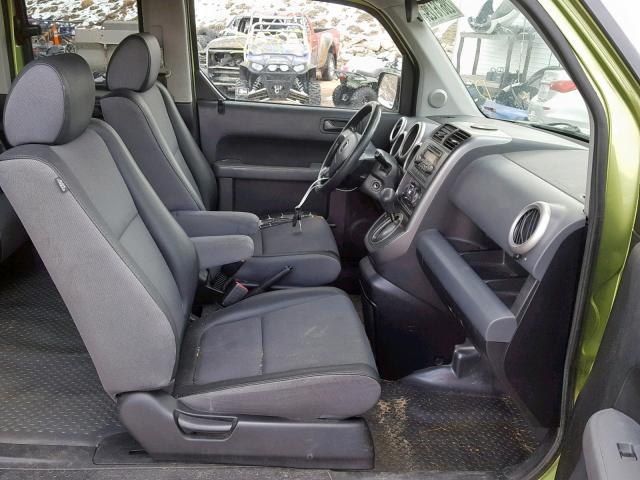 5J6YH28786L010723 - 2006 HONDA ELEMENT EX GREEN photo 5