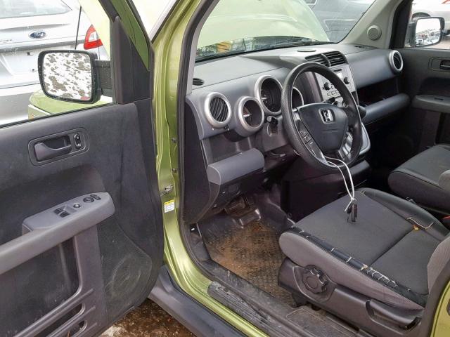 5J6YH28786L010723 - 2006 HONDA ELEMENT EX GREEN photo 9