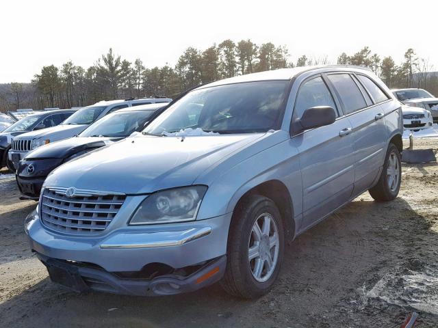 2C8GF68494R641133 - 2004 CHRYSLER PACIFICA GRAY photo 2