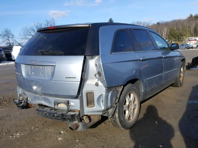 2C8GF68494R641133 - 2004 CHRYSLER PACIFICA GRAY photo 4