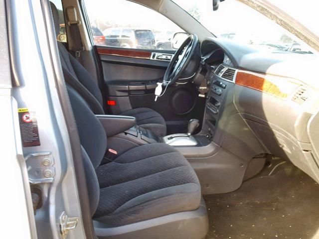 2C8GF68494R641133 - 2004 CHRYSLER PACIFICA GRAY photo 5