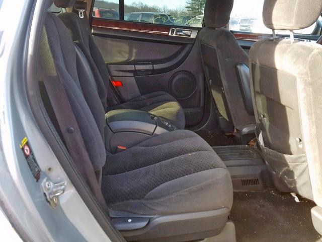 2C8GF68494R641133 - 2004 CHRYSLER PACIFICA GRAY photo 6