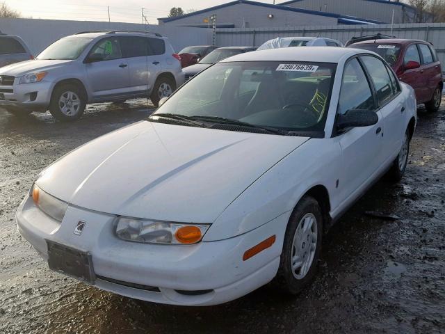 1G8ZF52862Z188831 - 2002 SATURN SL WHITE photo 2