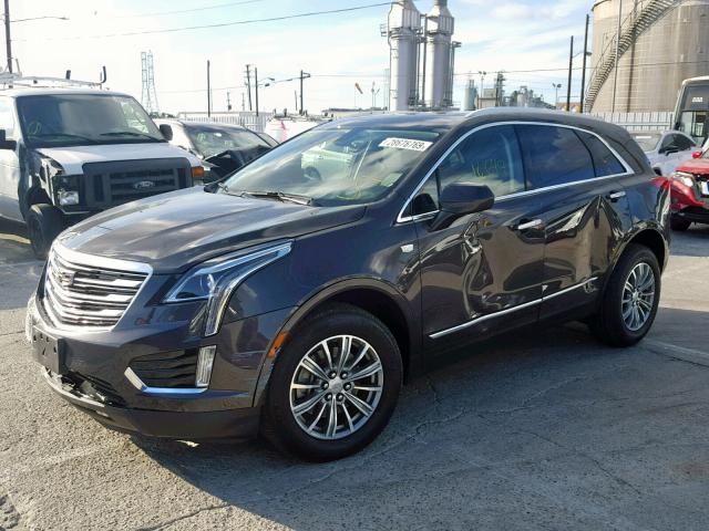 1GYKNBRS6HZ101961 - 2017 CADILLAC XT5 LUXURY BLACK photo 2