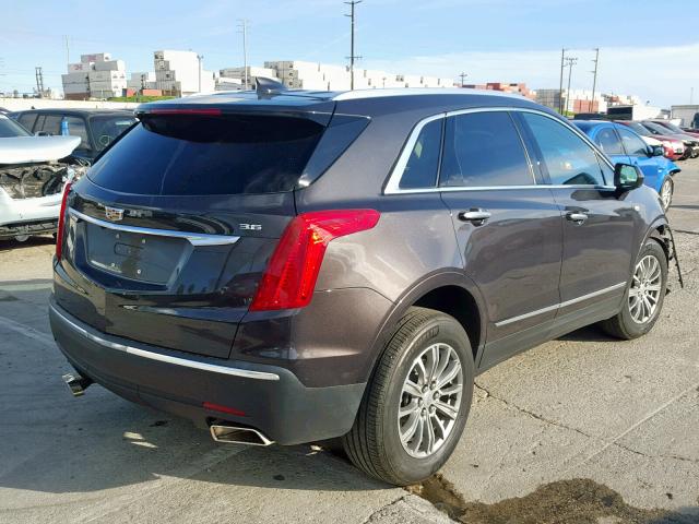 1GYKNBRS6HZ101961 - 2017 CADILLAC XT5 LUXURY BLACK photo 4