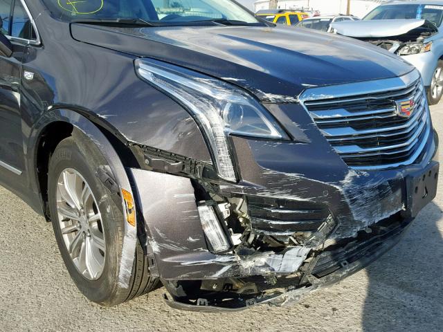 1GYKNBRS6HZ101961 - 2017 CADILLAC XT5 LUXURY BLACK photo 9