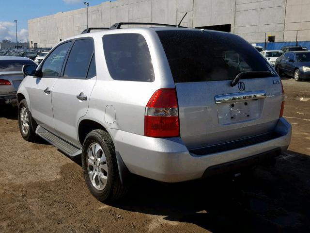 2HNYD18883H523655 - 2003 ACURA MDX TOURIN GRAY photo 3