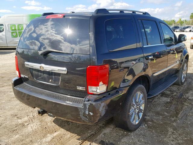1A8HX58267F525341 - 2007 CHRYSLER ASPEN LIMI BLACK photo 4