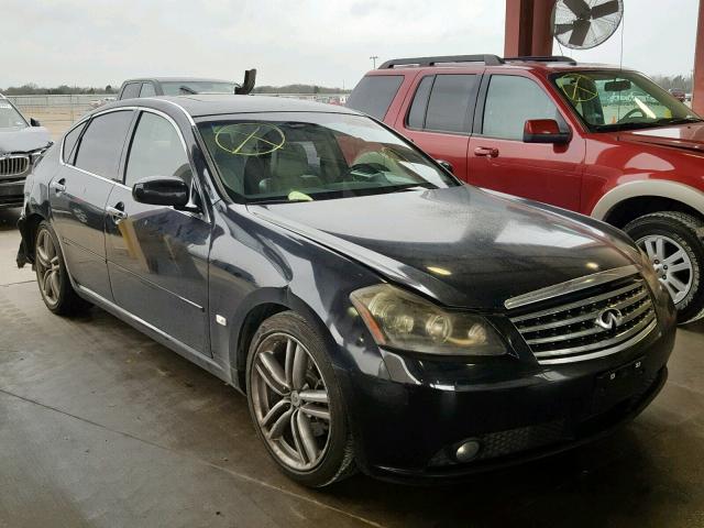 JNKBY01E77M403471 - 2007 INFINITI M45 BASE BLACK photo 1