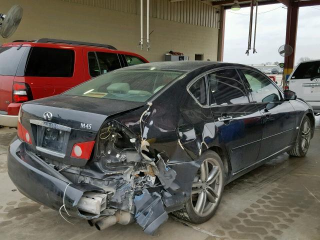 JNKBY01E77M403471 - 2007 INFINITI M45 BASE BLACK photo 9