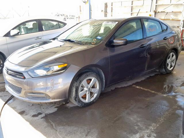 1C3CDFBB5GD605898 - 2016 DODGE DART SXT CHARCOAL photo 2