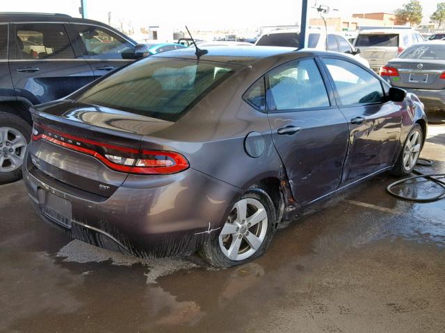 1C3CDFBB5GD605898 - 2016 DODGE DART SXT CHARCOAL photo 4