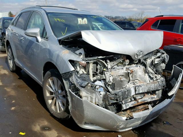 4T3BA3BB8EU050637 - 2014 TOYOTA VENZA LE GRAY photo 1