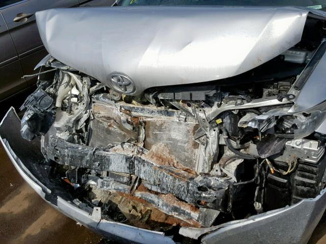 4T3BA3BB8EU050637 - 2014 TOYOTA VENZA LE GRAY photo 7