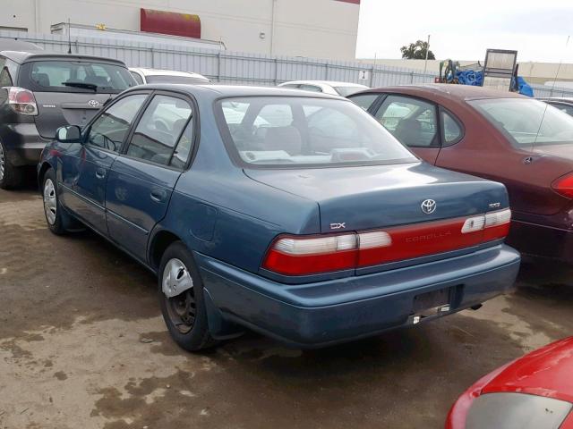 1NXBB02E7TZ496287 - 1996 TOYOTA COROLLA DX BLUE photo 3