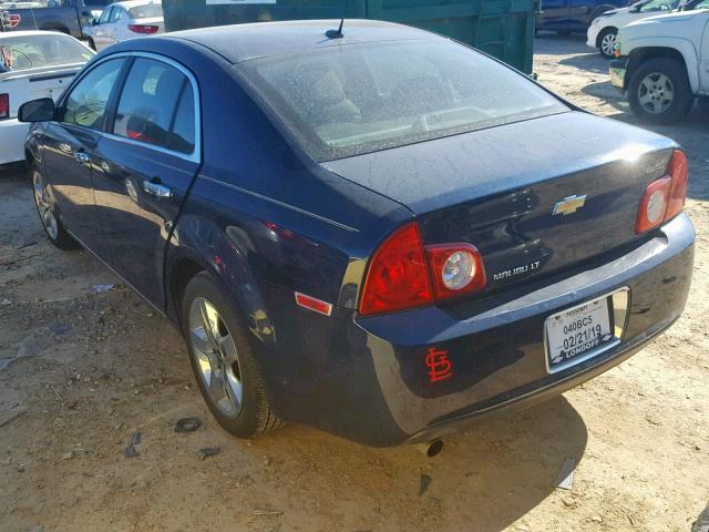 1G1ZC5EB2AF109525 - 2010 CHEVROLET MALIBU 1LT BLUE photo 3