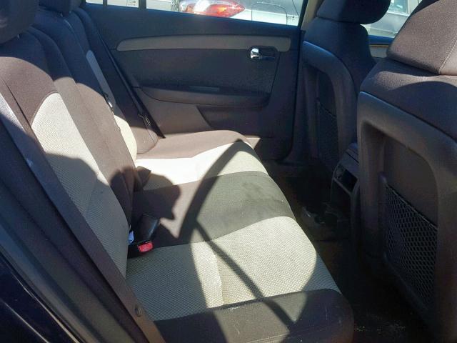 1G1ZC5EB2AF109525 - 2010 CHEVROLET MALIBU 1LT BLUE photo 6