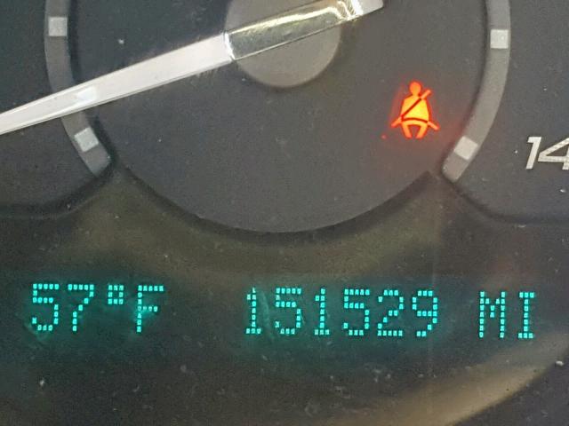 1G1ZC5EB2AF109525 - 2010 CHEVROLET MALIBU 1LT BLUE photo 8