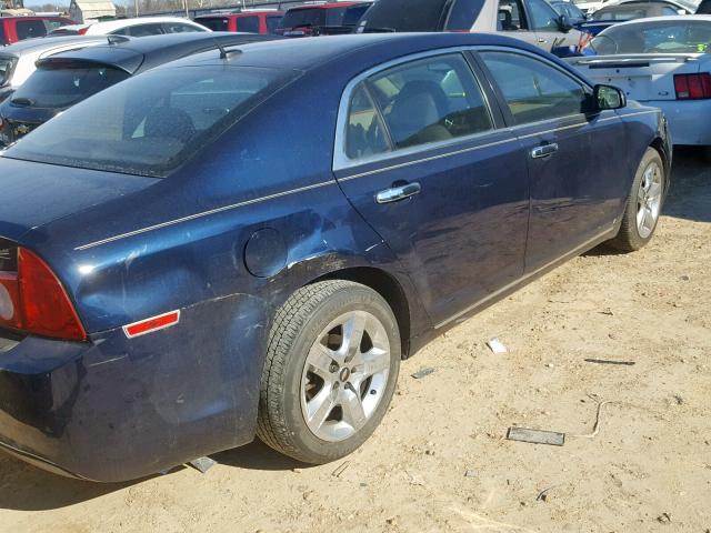 1G1ZC5EB2AF109525 - 2010 CHEVROLET MALIBU 1LT BLUE photo 9