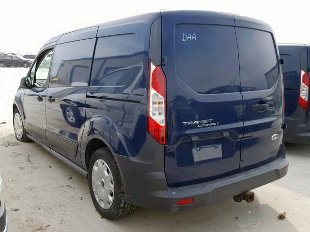 NM0LS7E76F1175780 - 2015 FORD TRANSIT CO BLUE photo 3