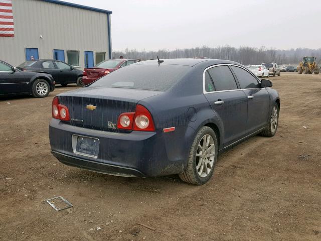 1G1ZE5E14BF377642 - 2011 CHEVROLET MALIBU LTZ 蓝色 照片 4