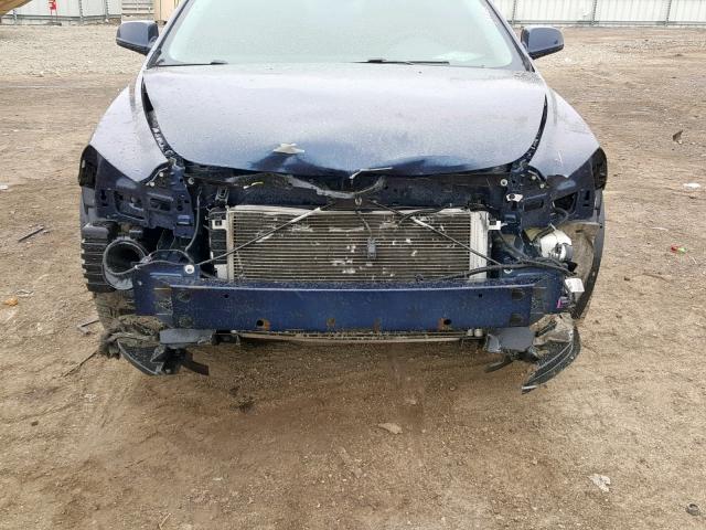 1G1ZE5E14BF377642 - 2011 CHEVROLET MALIBU LTZ 蓝色 照片 9