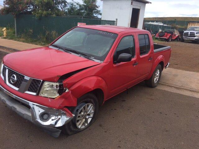 1N6AD07U76C451111 - 2006 NISSAN FRONTIER C RED photo 2