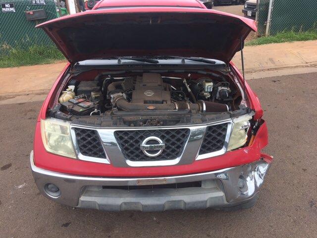 1N6AD07U76C451111 - 2006 NISSAN FRONTIER C RED photo 7