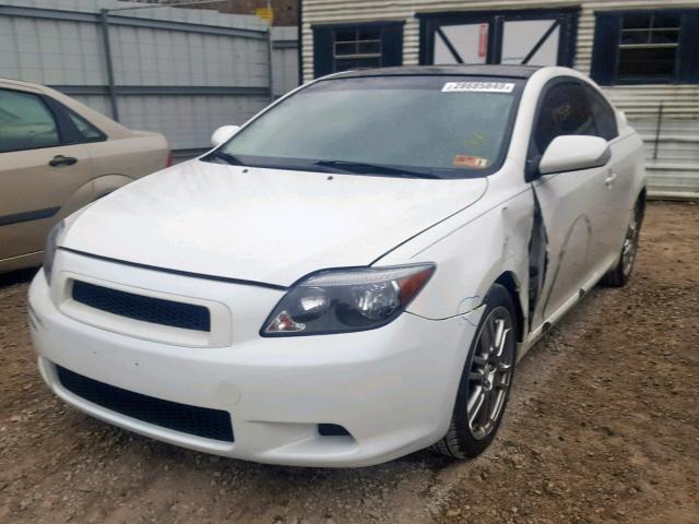 JTKDE167270209708 - 2007 TOYOTA SCION TC თეთრი ფოტო 2
