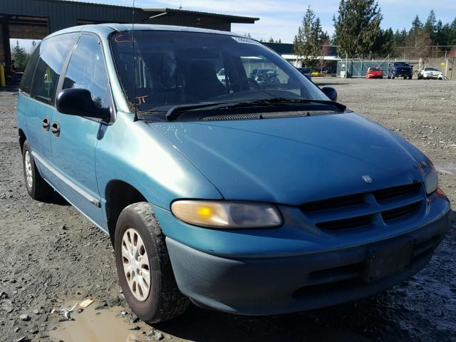 2B4FP25B9TR852298 - 1996 DODGE CARAVAN BLUE photo 1